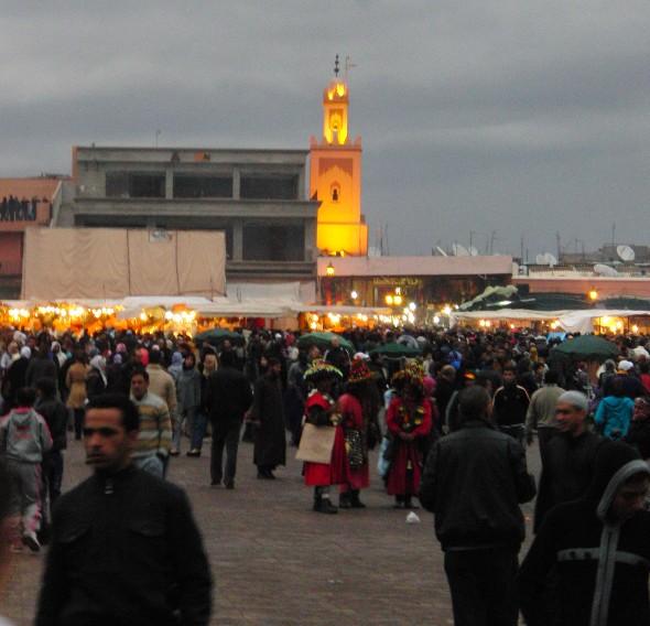 Djemaa el Fna am Abend